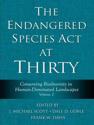 cover image of The Endangered Species Act at Thirty